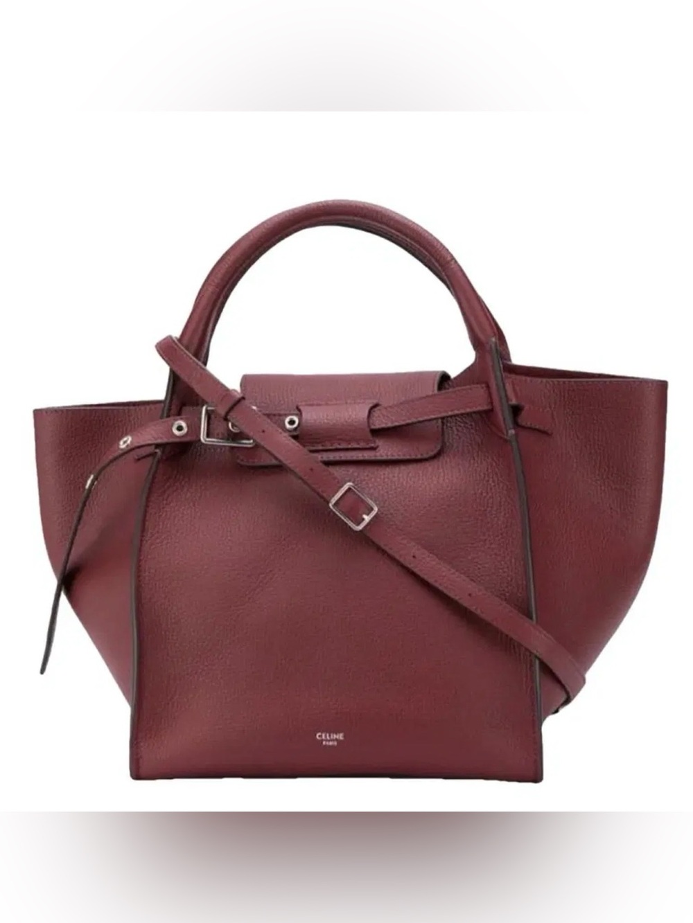 Celine - Burgundy Small Big Bag